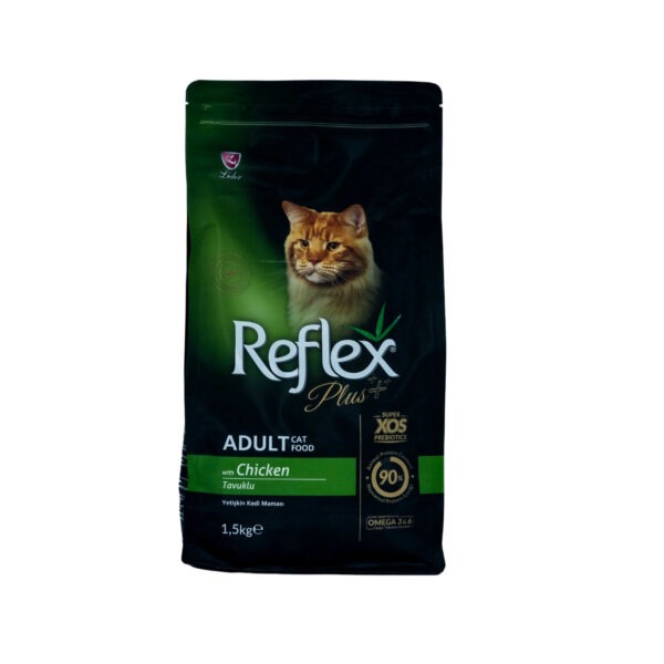 Reflex Plus Super Premium Adult Dry Cat Food Chicken 1.5kg