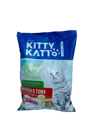 Kitty Katto Cat Food Chicken & Tuna Flavour - 500g