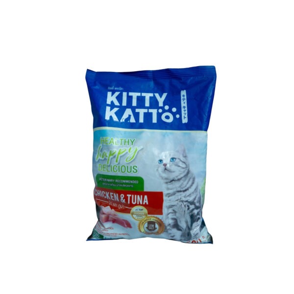 Kitty Katto Cat Food Chicken & Tuna Flavour - 500g