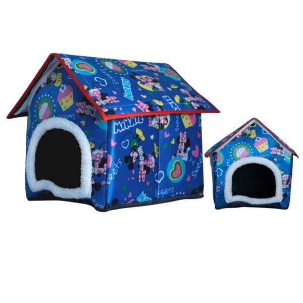 Cat Cartoon Print House