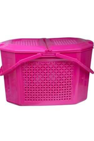 Family Basket - Pearl Pink