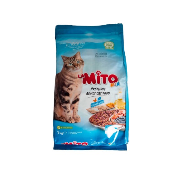 Mito Mix Premium Adult Cat Food Chicken & Fish 1kg