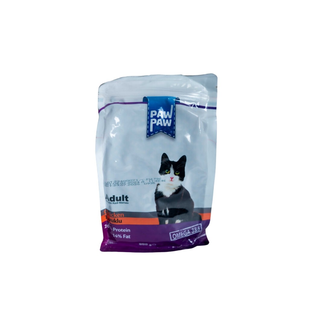 Paw Paw Adult Cat Food Chicken Tavuklu