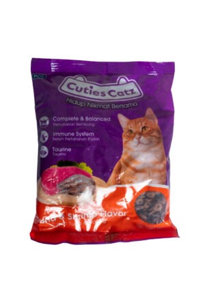 Cuties Catz Dry Cat Food Tuna And Shrimp Flavour 350gm