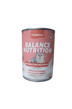 Cat Food Pet Metro Balance Nutrition chicken & Goat Milk jelly 430g