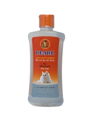 Cat Shampoo Pearl Flea & Tick For White Hair 300ml