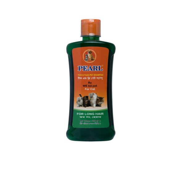 Pearl Tick & Flea Pet Shampoo Long Hair For Cats 300ml