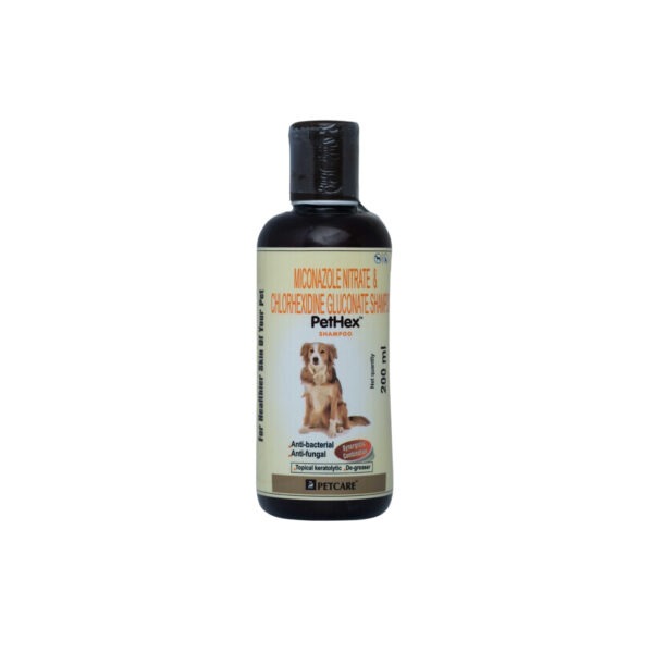 PetHex Medicated Shampoo for Cat And Dogs 200 ml PetHex